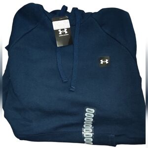 Under Armour Men's UA Rival Fleece Hoodie Blue